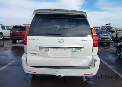 2004 Lexus Gx 470 z USA, uszkodzony, nr VIN JTJBT20X740040698